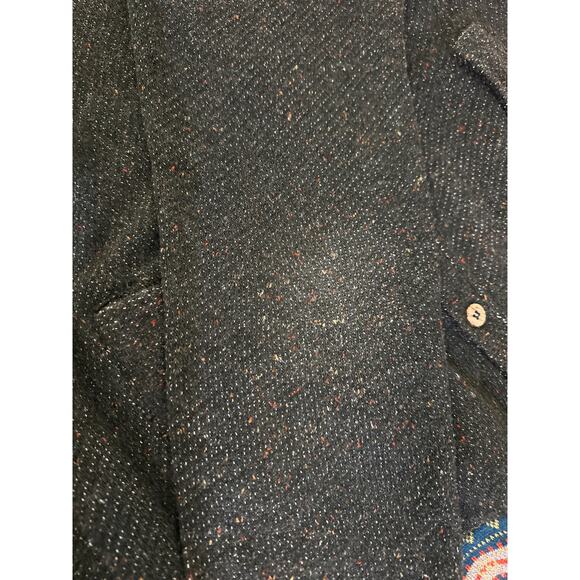 Kite Club Women's Cardigan Sweater Pockets Linen Blend Sz XL Old Money Academia - Picture 13 of 14